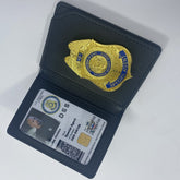 DSS ID Card Holder ID Card Wallet Fast & Furious Police Metal Badge Holder Games Prop Replica